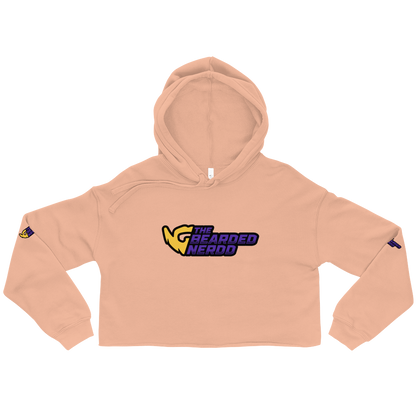TheBeardedNerdd Crop Hoodie