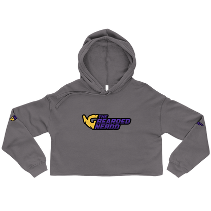 TheBeardedNerdd Crop Hoodie