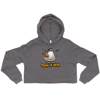 WhiteBoii Crop Hoodie