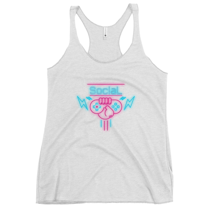 SociaL Ladies Racerback Tank