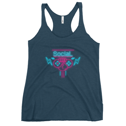 SociaL Ladies Racerback Tank
