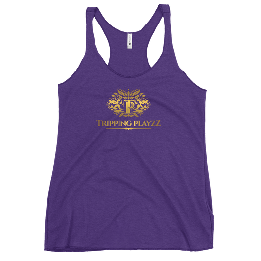 Tripping Playzz Ladies Racerback Tank